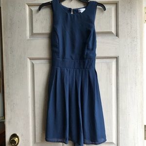 Navy Blue Dress